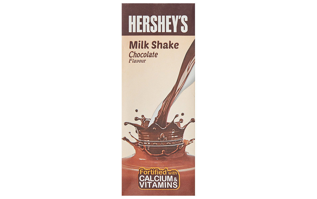 Hershey's Milk Shake Chocolate Flavour   Tetra Pack  200 millilitre